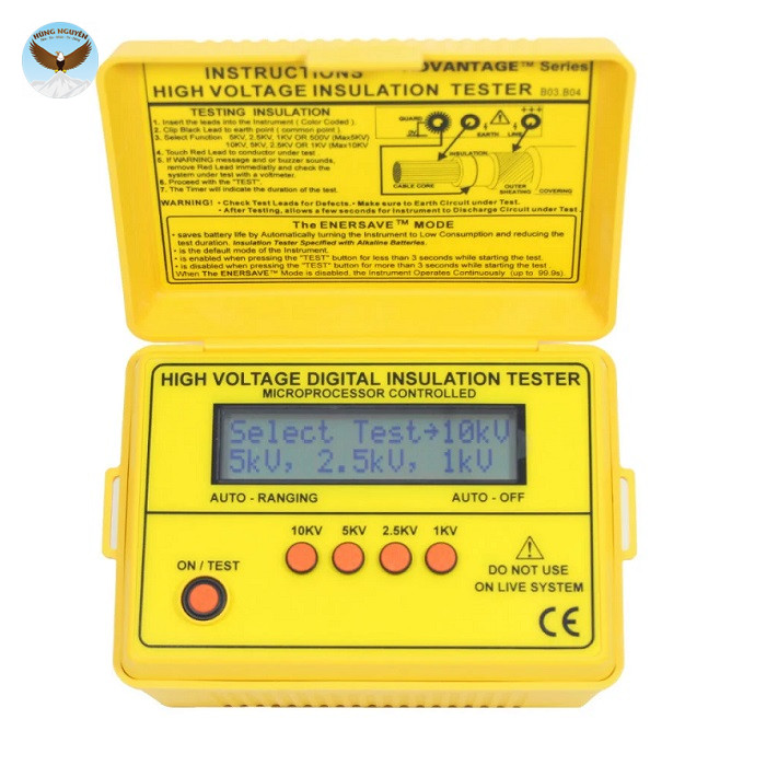Thiết bị đo điện trở cách điện SEW 2804 IN (10KV, 500GΩ)